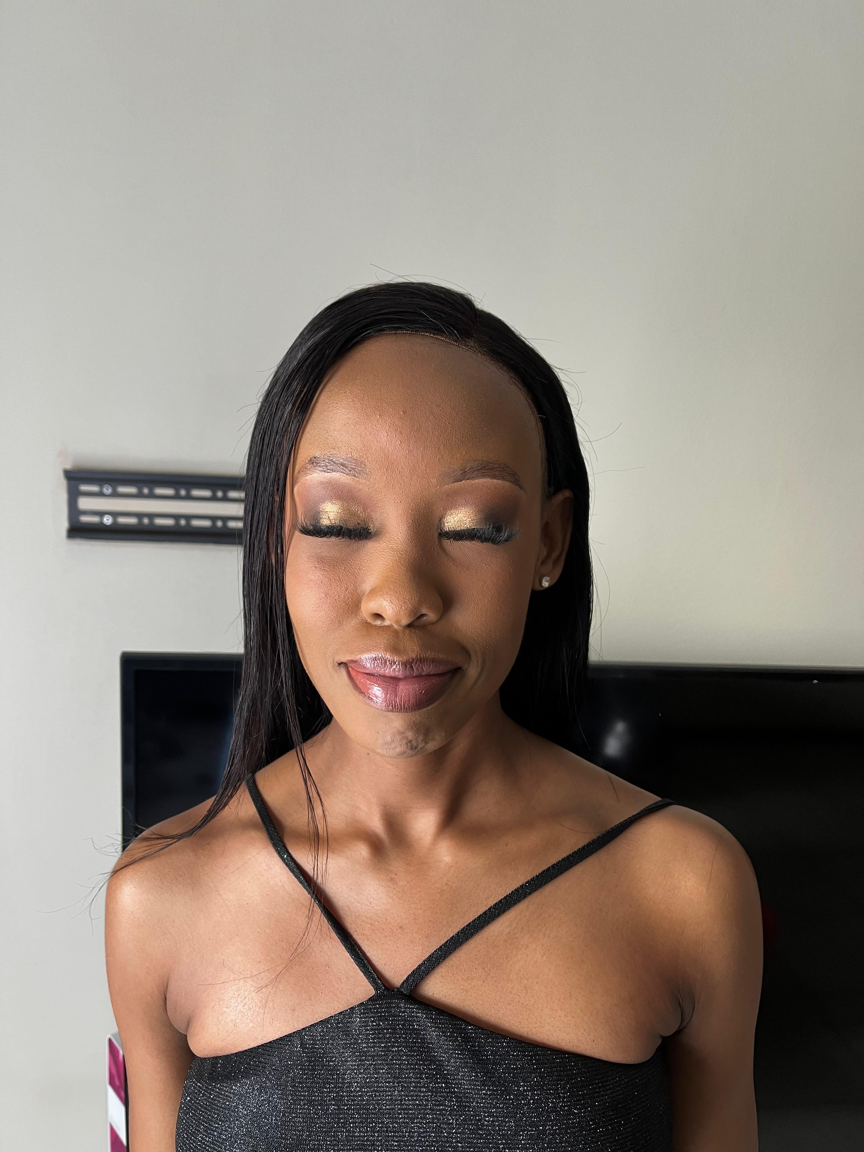 Bridal makeup look